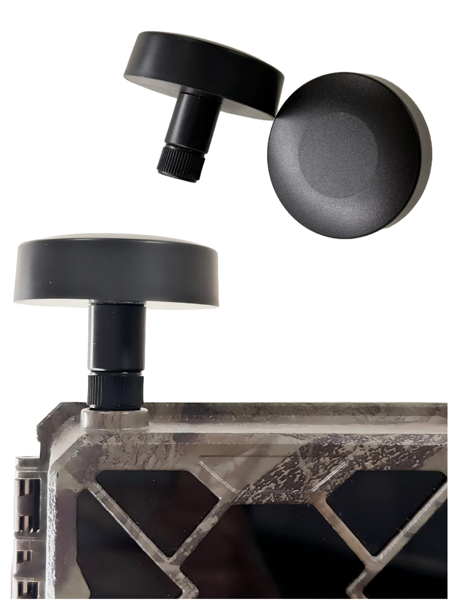 Antena Puck montada em gabinete para projetos industriais de IoT e câmeras de trilha