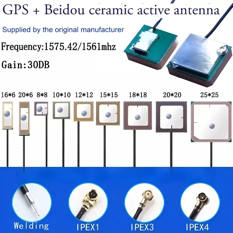 Antena de posicionamento GPS/BD para tablet